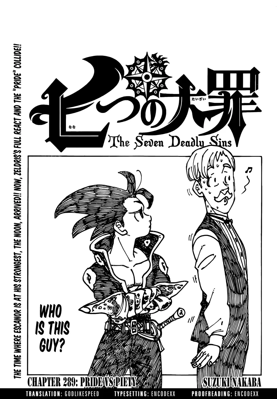 Read Nanatsu no Taizai Chapter 289 - Pride vs. Piety Online