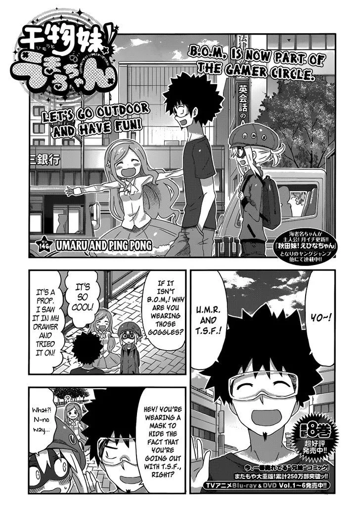 Read Himouto! Umaru-chan Chapter 146 - Umaru and Ping Pong Online