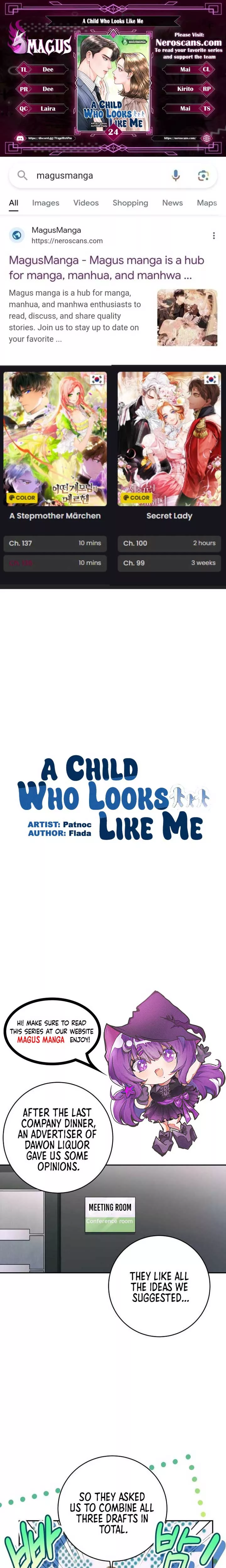 Read A Child Who Looks Like Me Chapter 24 Online