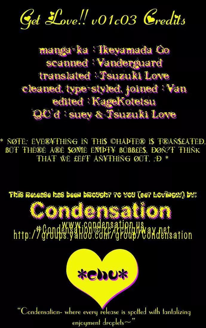 Read Get Love!! Chapter 3 - Yellow Card!! Online