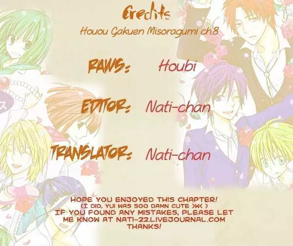 Read Houou Gakuen MiSORA-gumi Chapter 8 Online