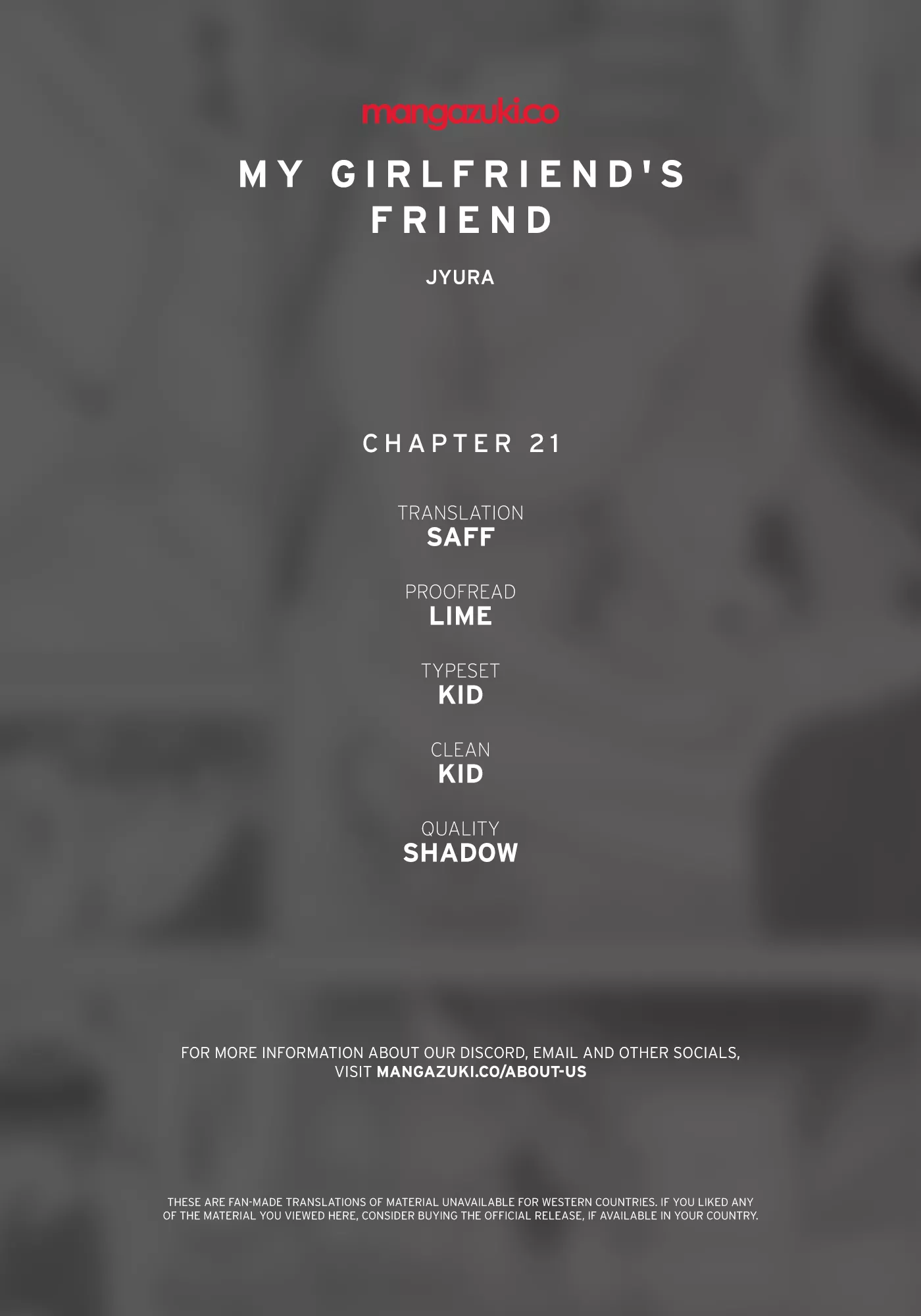 Read Kanojo no Tomodachi Chapter 21 Online