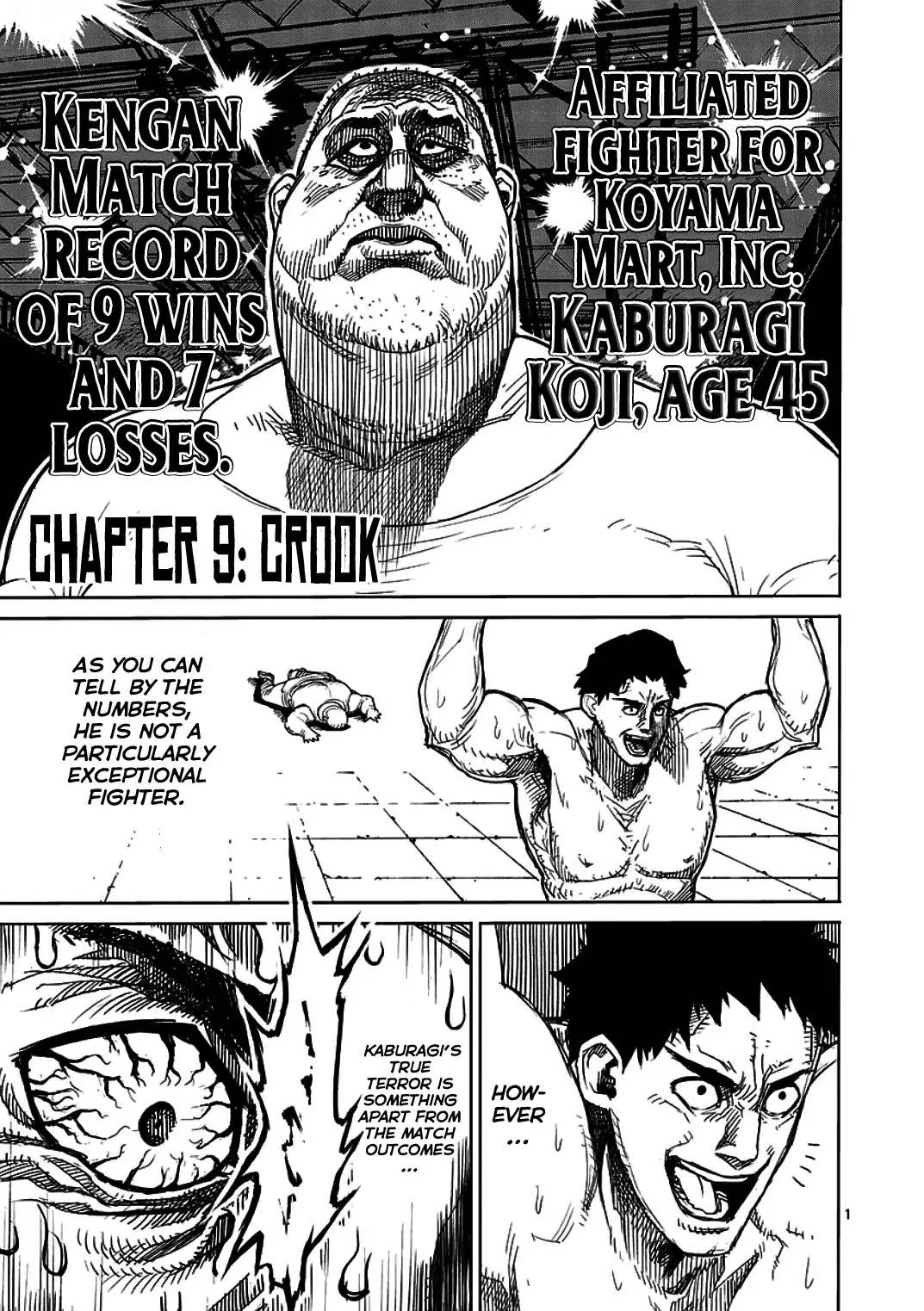 Read Kengan Ashura Chapter 9 - Crook Online