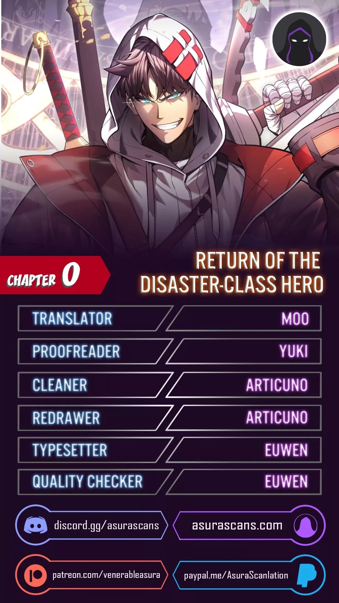 Read The Return of the Disaster-Class Hero Chapter 0 Online