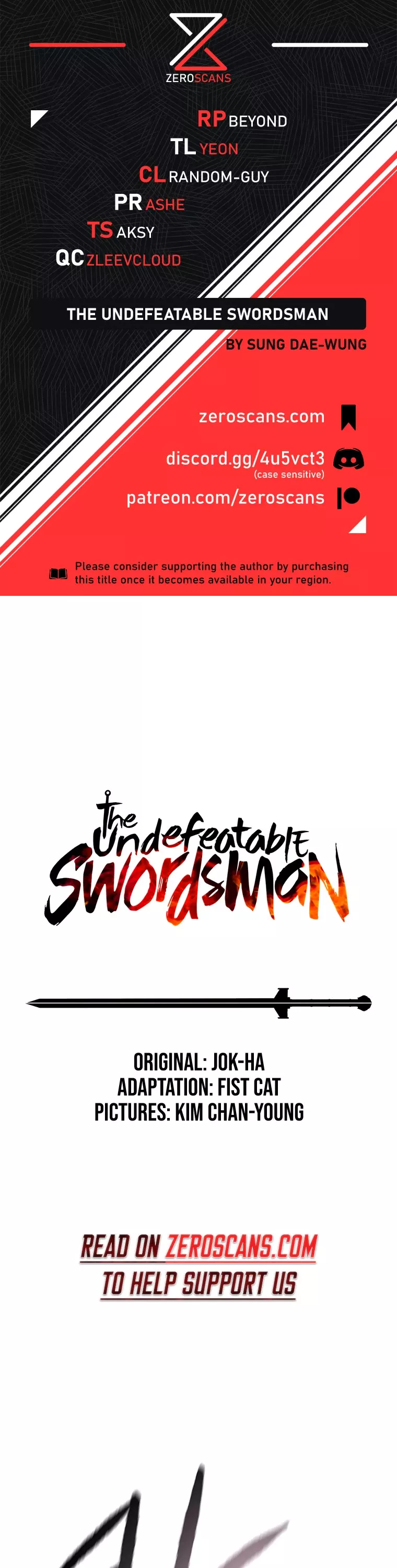 Read The Undefeatable Swordsman Chapter 174 Online