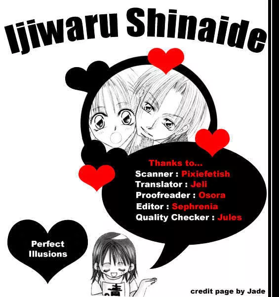 Read Ijiwaru Shinaide Chapter 3 Online