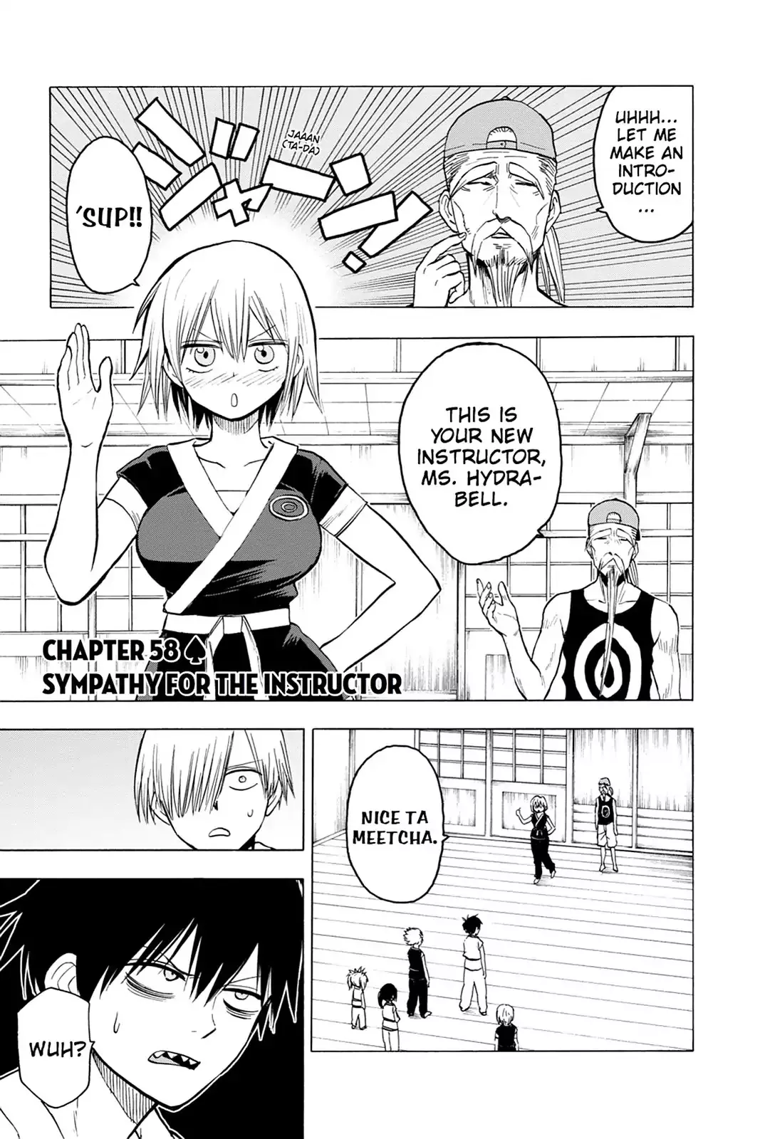 Read Blood Lad Chapter 58 - Sympathy for the Instructor Online