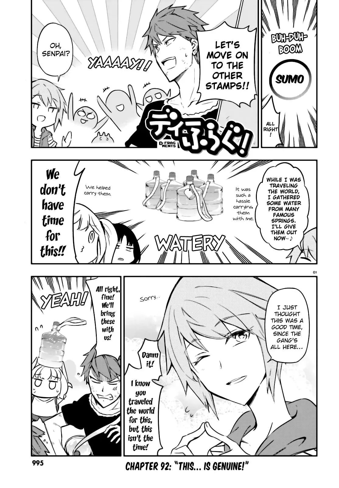 Read D-Frag! Chapter 92 - "This...is genuine!" Online