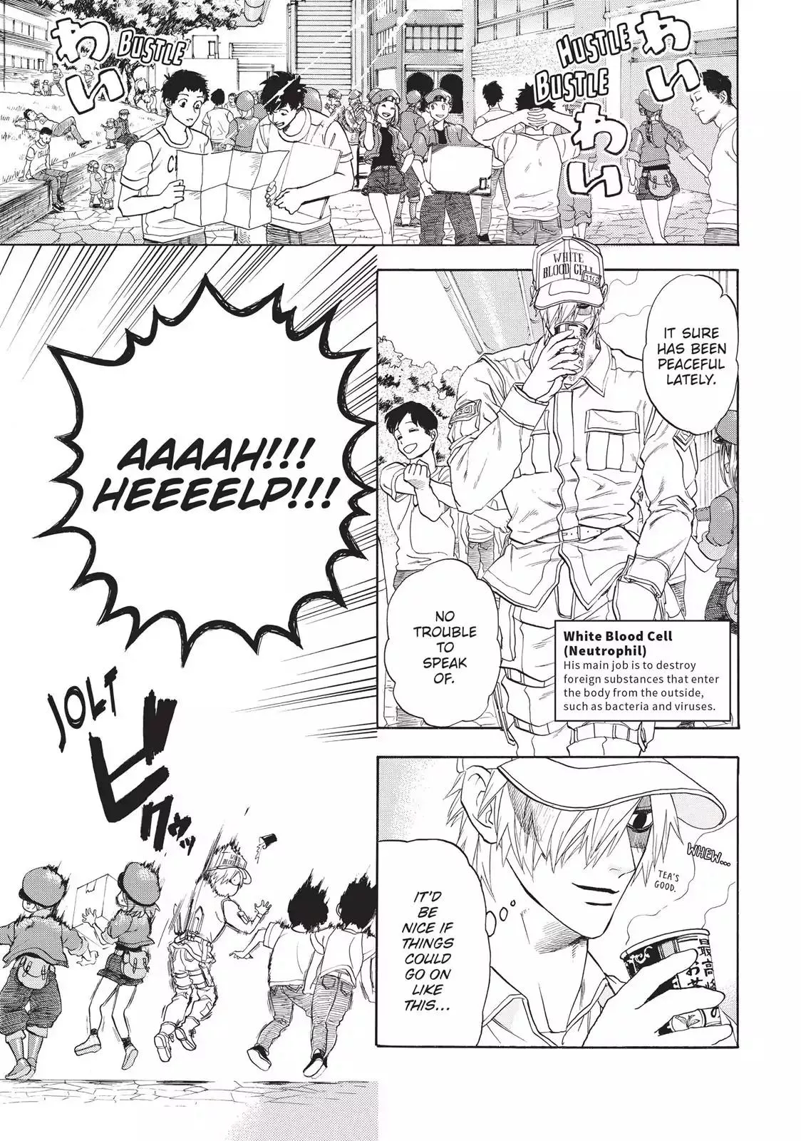 Read Hataraku Saibou Chapter 8 - Cancer Cells (Part I) Online