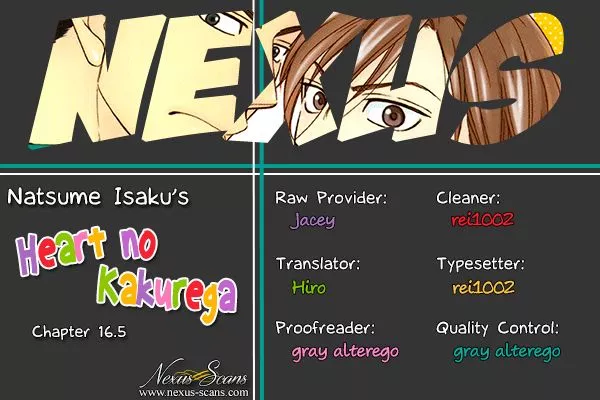 Read Heart no Kakurega Chapter 16.5 Online