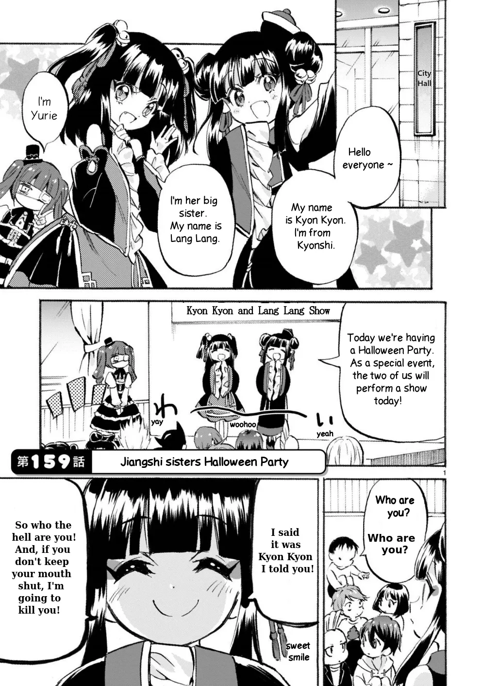 Read Jashin-chan Dropkick Chapter 159 - Jianshi sisters Halloween Party Online