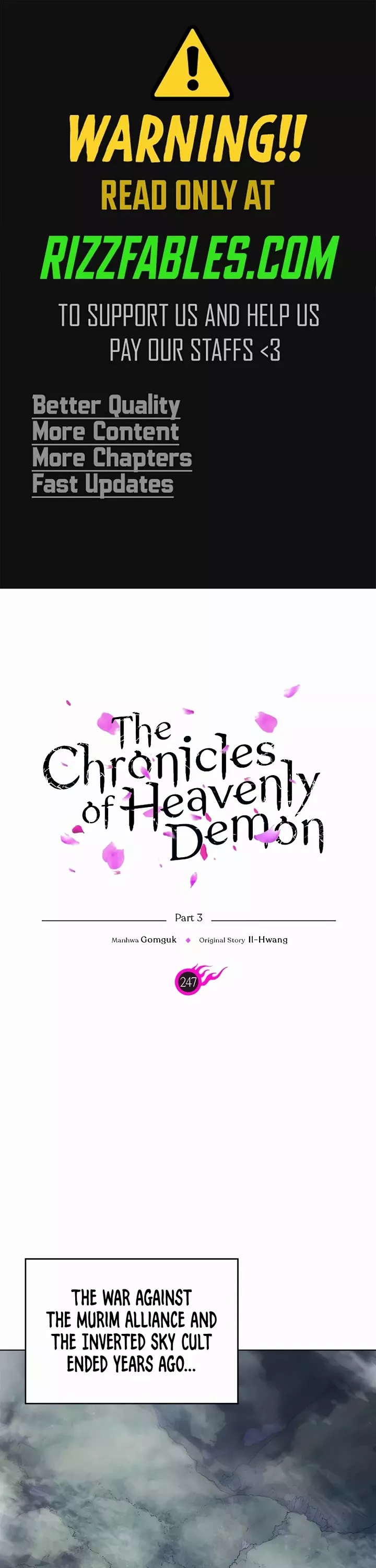 Read Chronicles of Heavenly Demon Chapter 247 Online