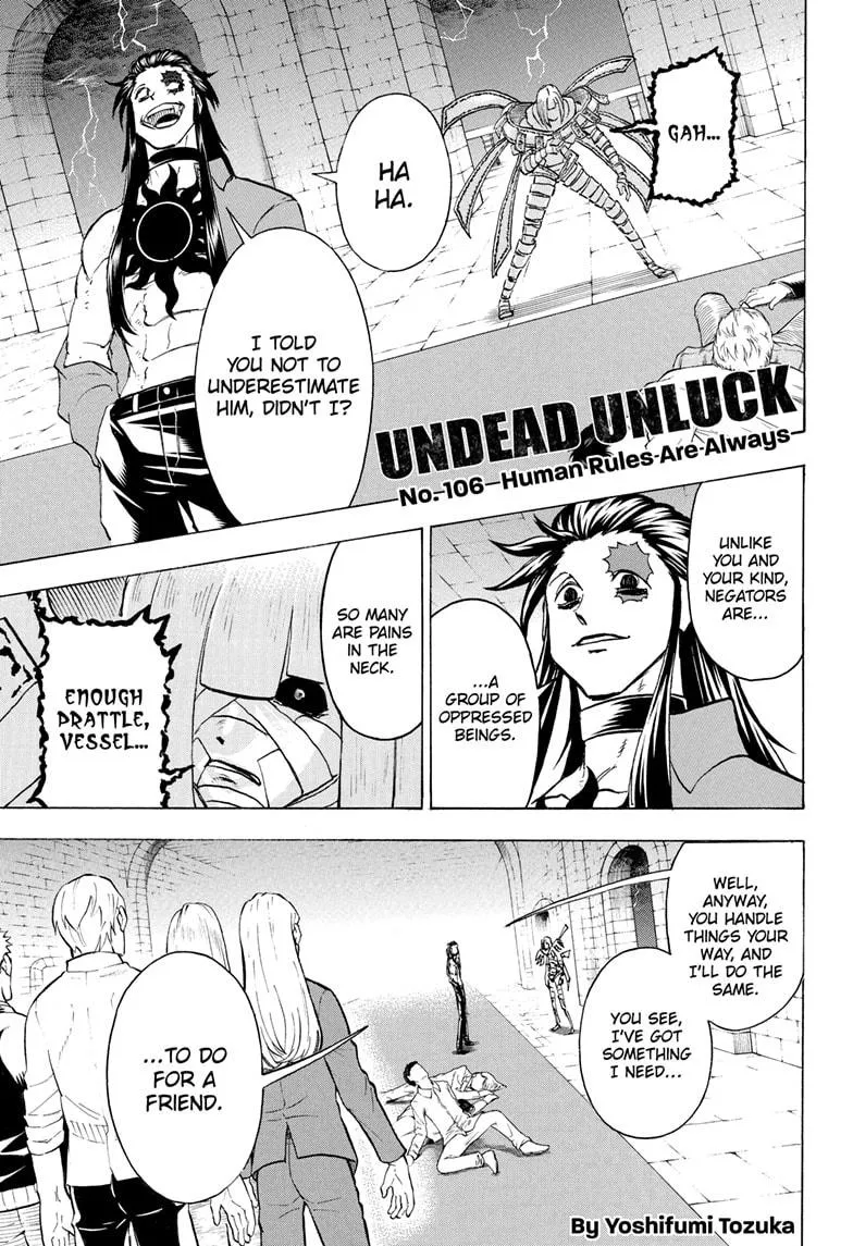 Read Undead + Unluck Chapter 106 Online