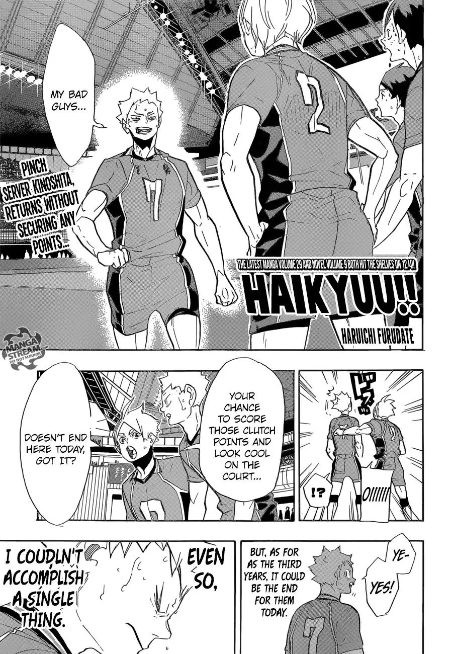 Read Haikyu!! Chapter 278 - Hero of the Guardian Deity Online