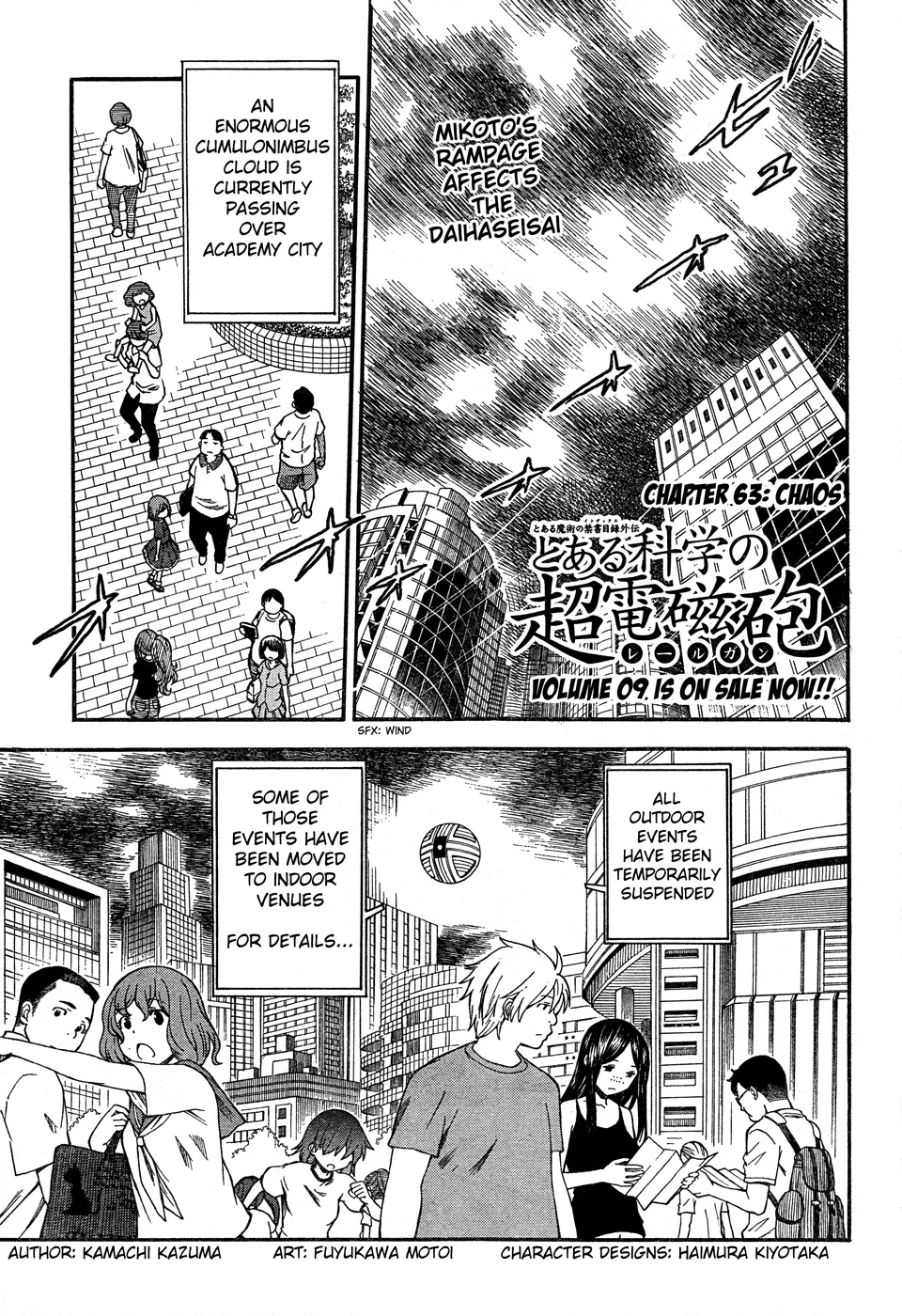 Read To Aru Kagaku no Railgun Chapter 63 - Chaos Online