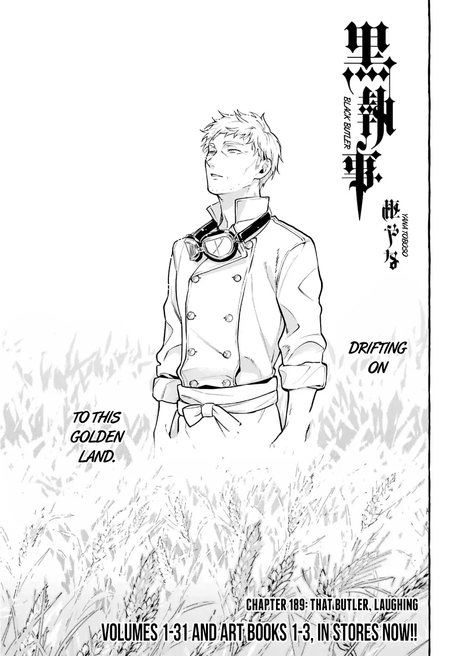 Read Kuroshitsuji Chapter 189 - That Butler, Laughing Online