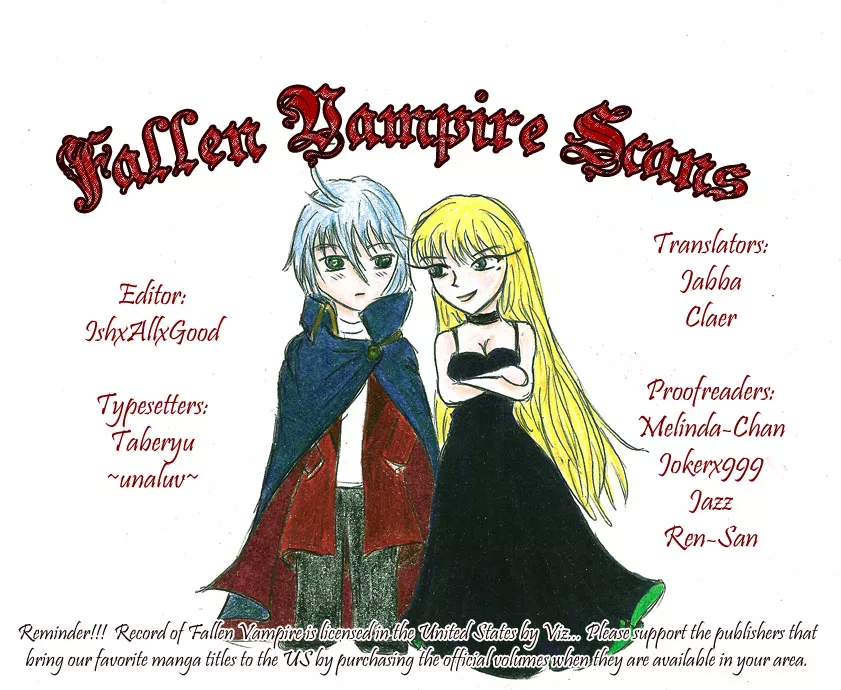 Read Vampire Juuji Kai – Fallen Vampire Chapter 38 - The Unforgivable Ones Online