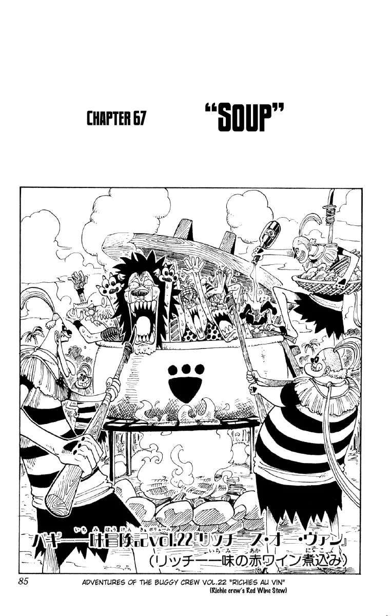 Read One Piece Chapter 67 - Soup Online