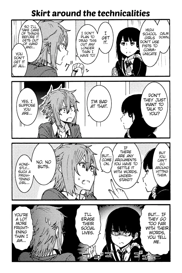 Read Tomo-chan wa Onna no ko! Chapter 57 - Skirt Around The Technicalities Online