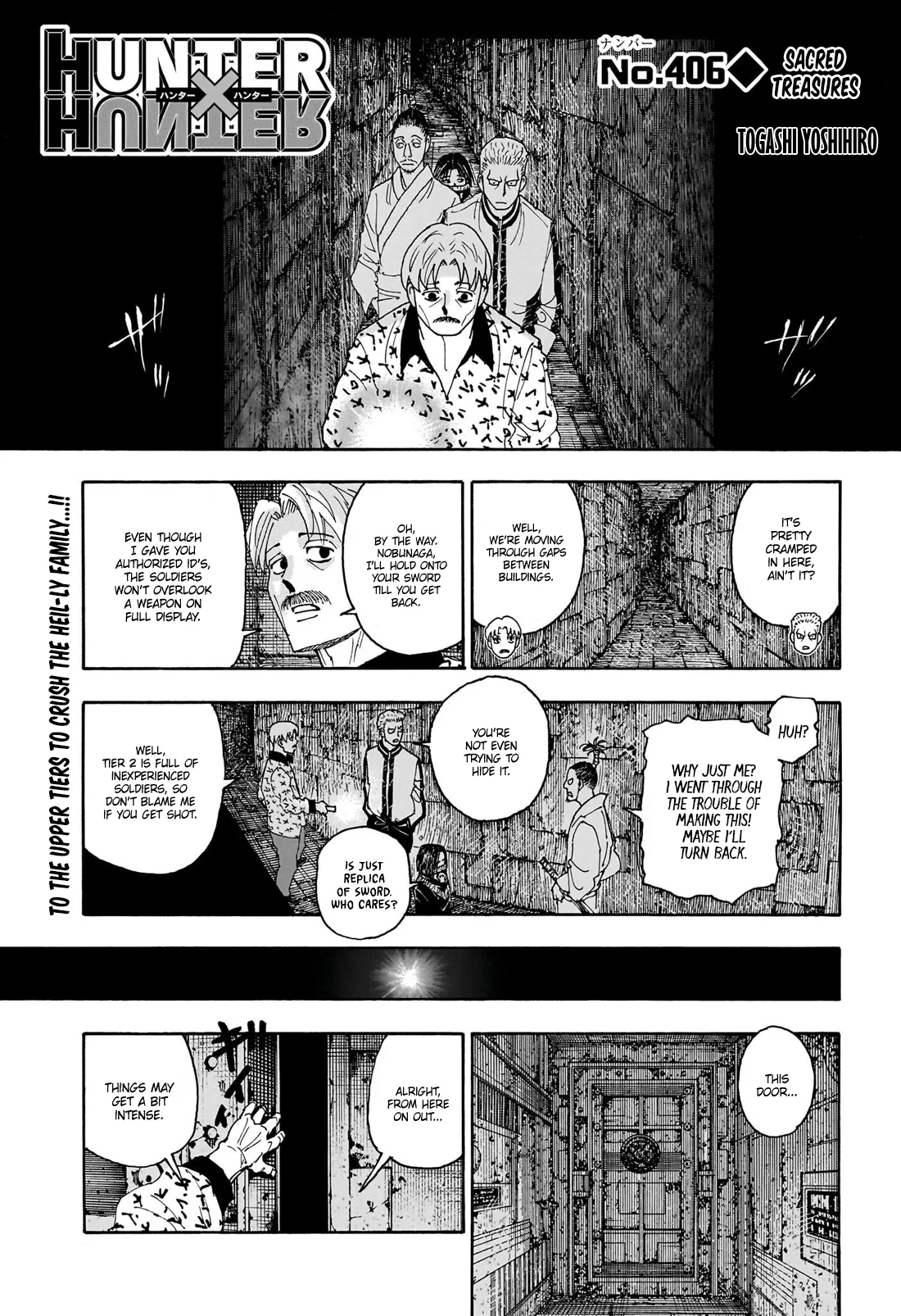 Read Hunter X Hunter Chapter 406 - Sacred Treasures Online