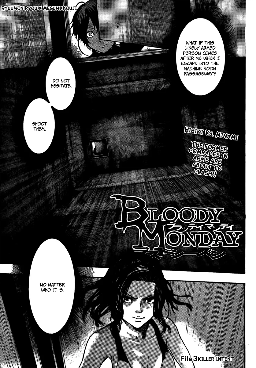 Read Bloody Monday – Last Season Chapter 3 - Killer Intent Online