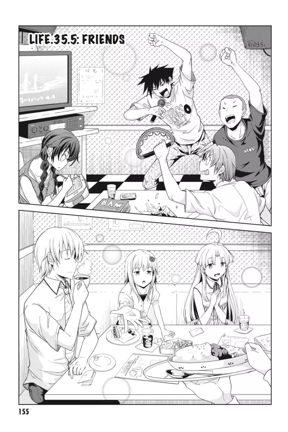 Read High School DxD Chapter 35.5 - Friends Online