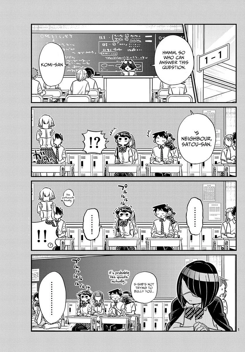 Read Komi-san wa Komyushou Desu Chapter 56 - Feelings Online