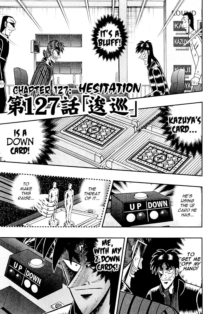 Read Gambling Outcast Kaiji: The One Poker Arc – Kaiji Part 5 Chapter 127 - Hesitation Online