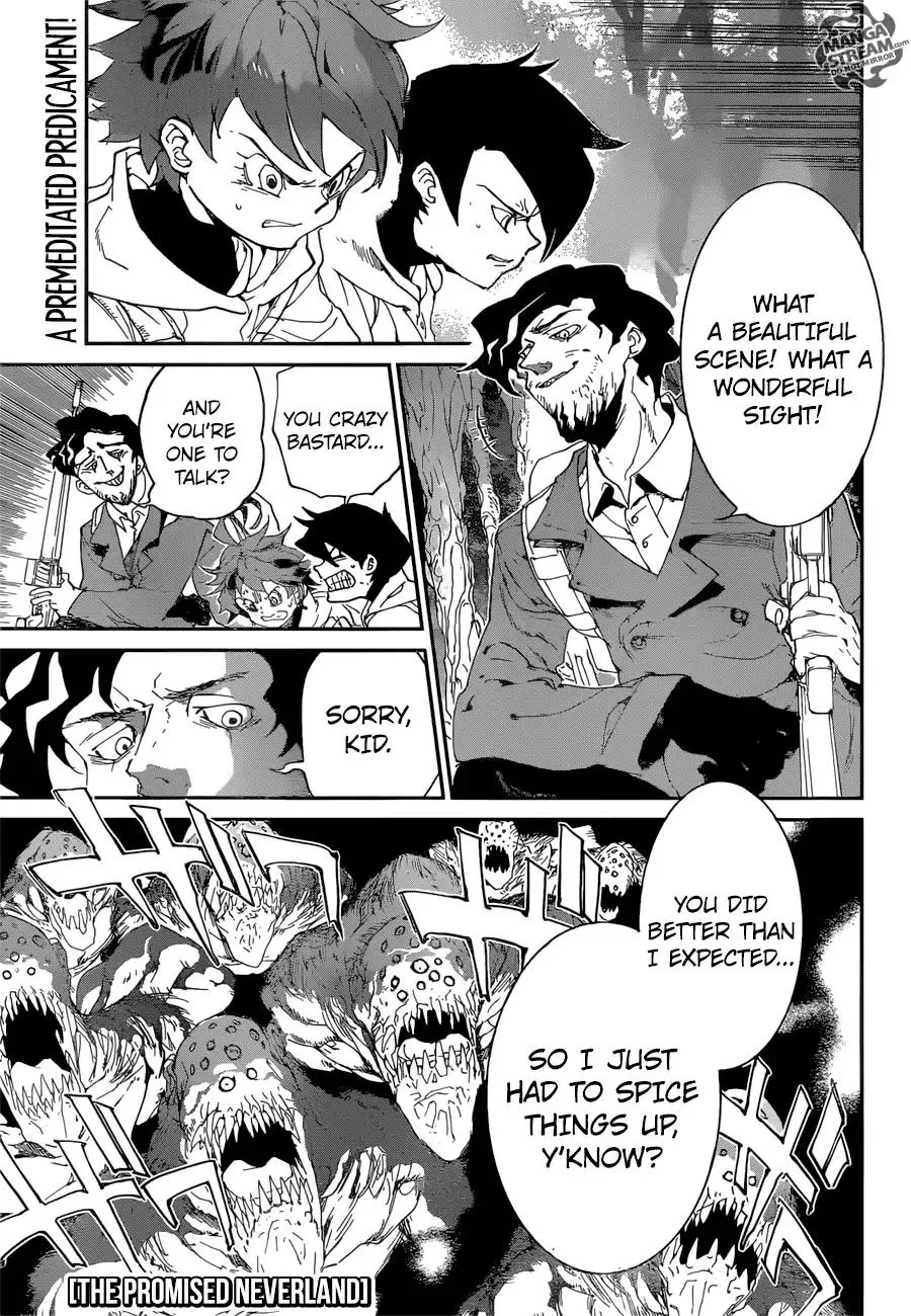 Read Yakusoku no Neverland Chapter 62 - Immortal monsters Online