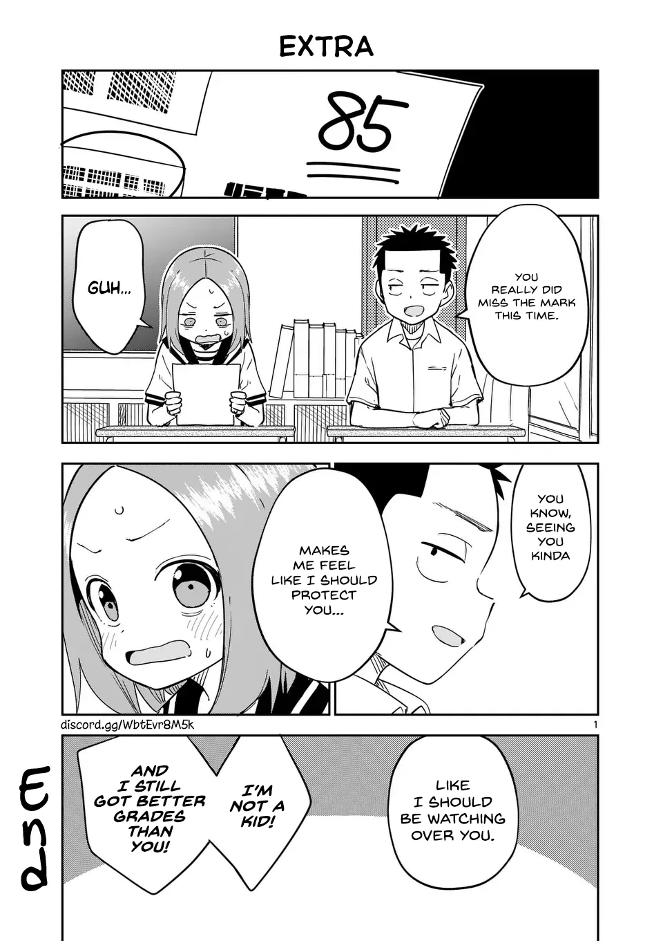 Read Karakai Jouzu no (Moto) Takagi-san Chapter 307.5 - Omake Online