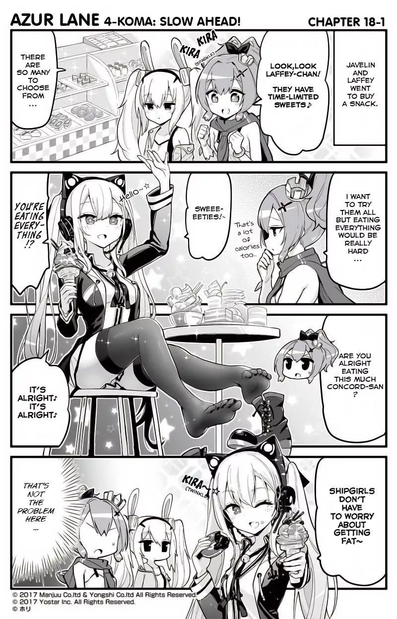 Read Azur Lane 4-koma: Slow Ahead Chapter 18 Online