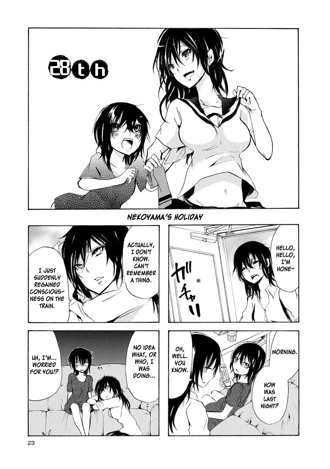 Read Inugami-san to Nekoyama-san Chapter 28 Online