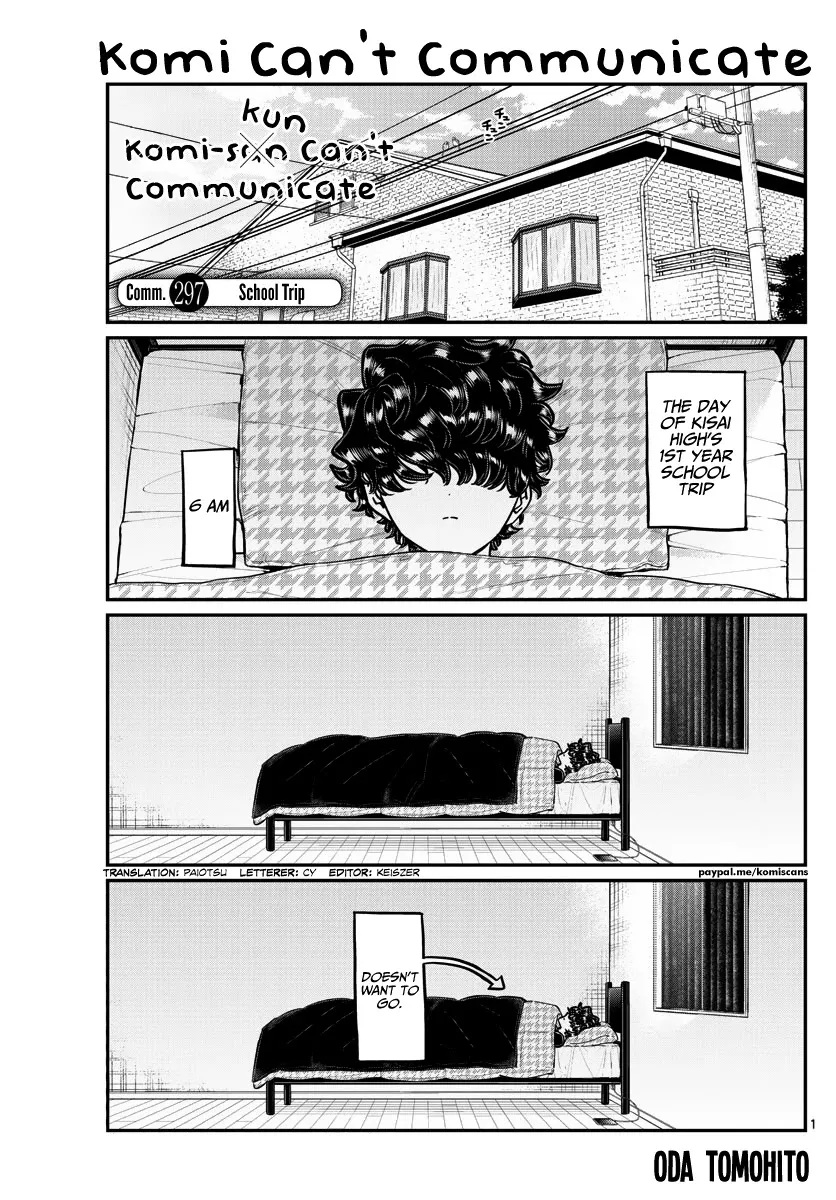 Read Komi-san wa Komyushou Desu Chapter 297 Online