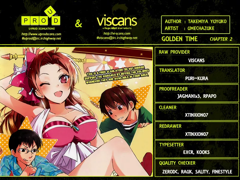 Read Golden Time (Umechazuke) Chapter 2 - Many, Many, Many Club Invitations Online