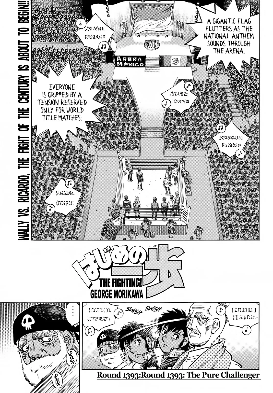 Read Hajime no Ippo Chapter 1393 - The Pure Challenger Online