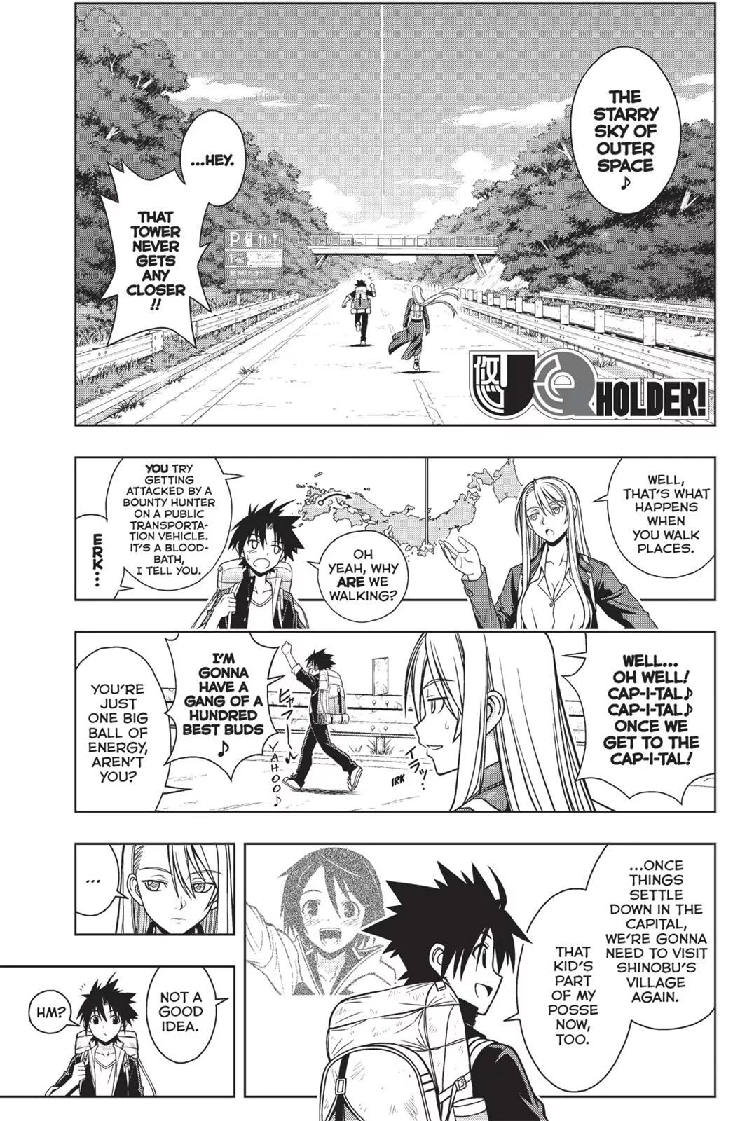 Read UQ HOLDER! Chapter 3 Online