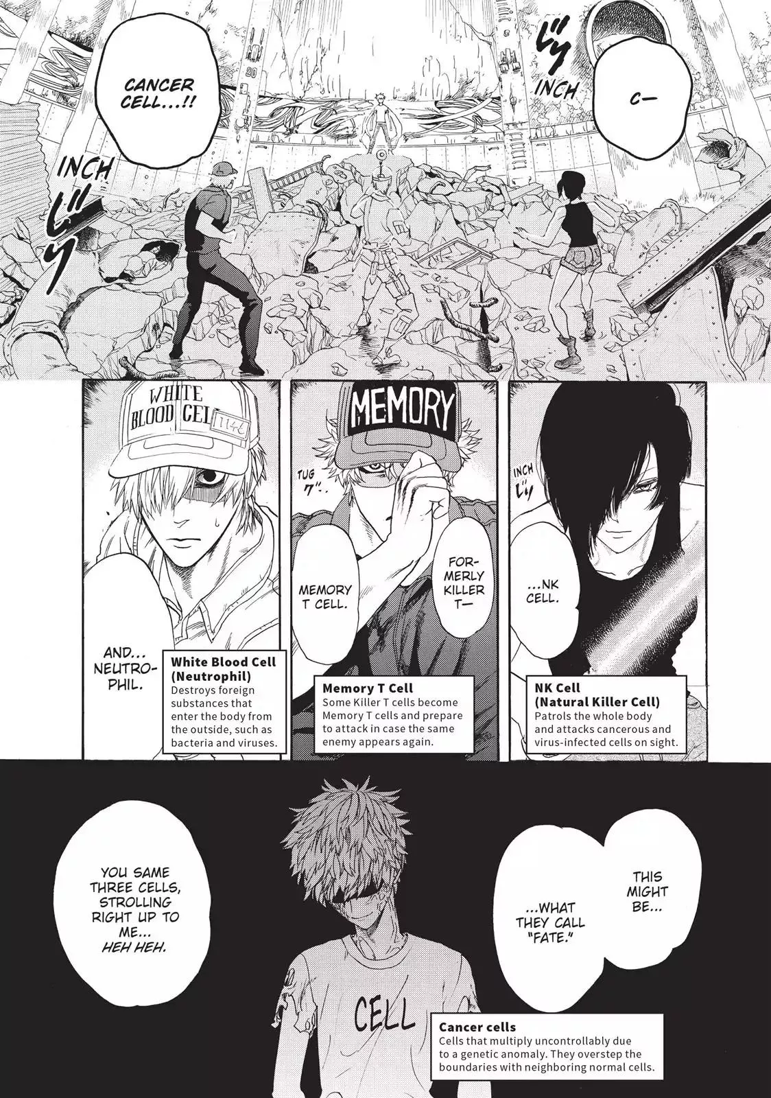 Read Hataraku Saibou Chapter 24 - Cancer Cell II ( Part I) Online