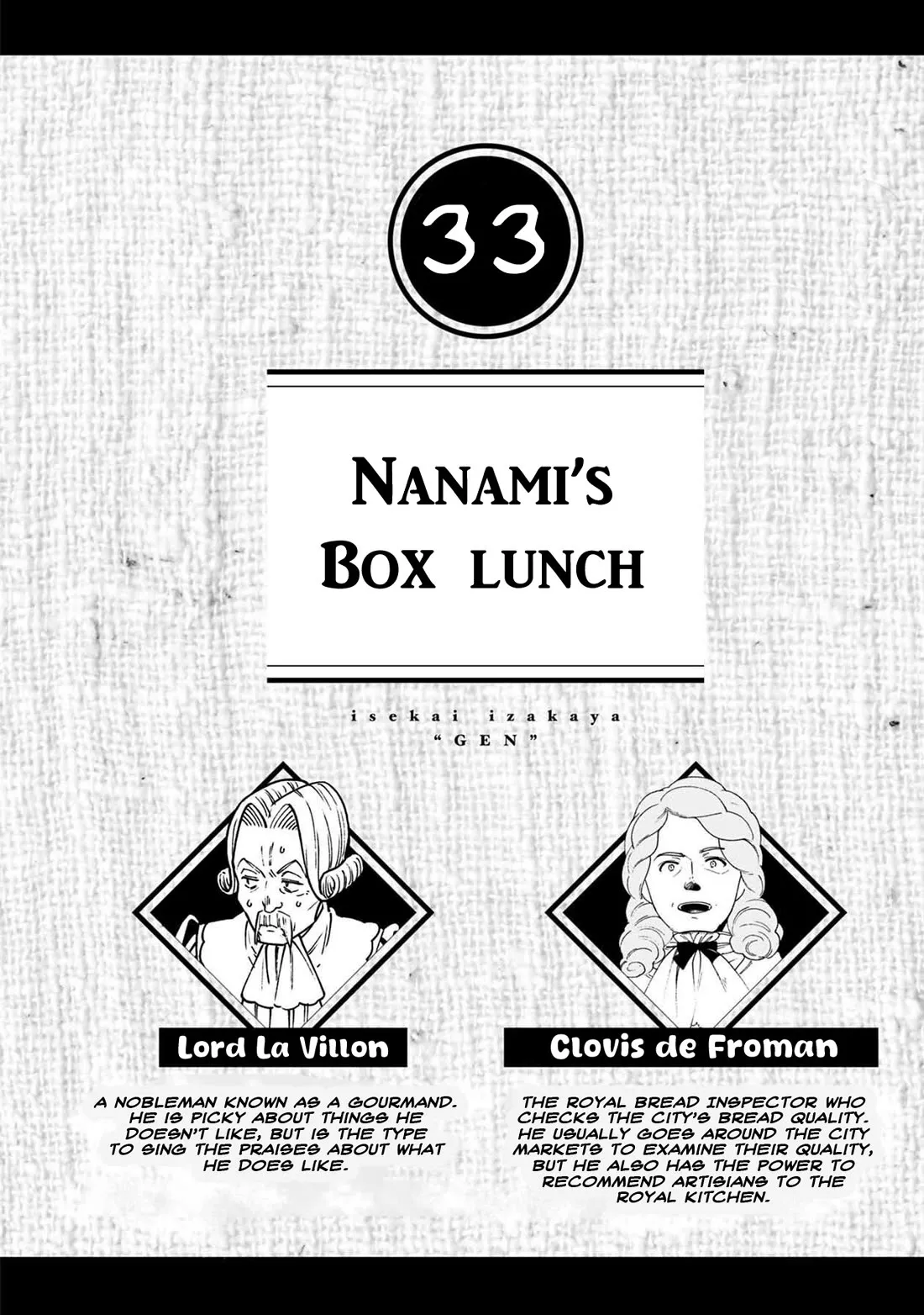 Read Isekai Izakaya “Gen” Chapter 33 - Nanami's Box Lunch Online