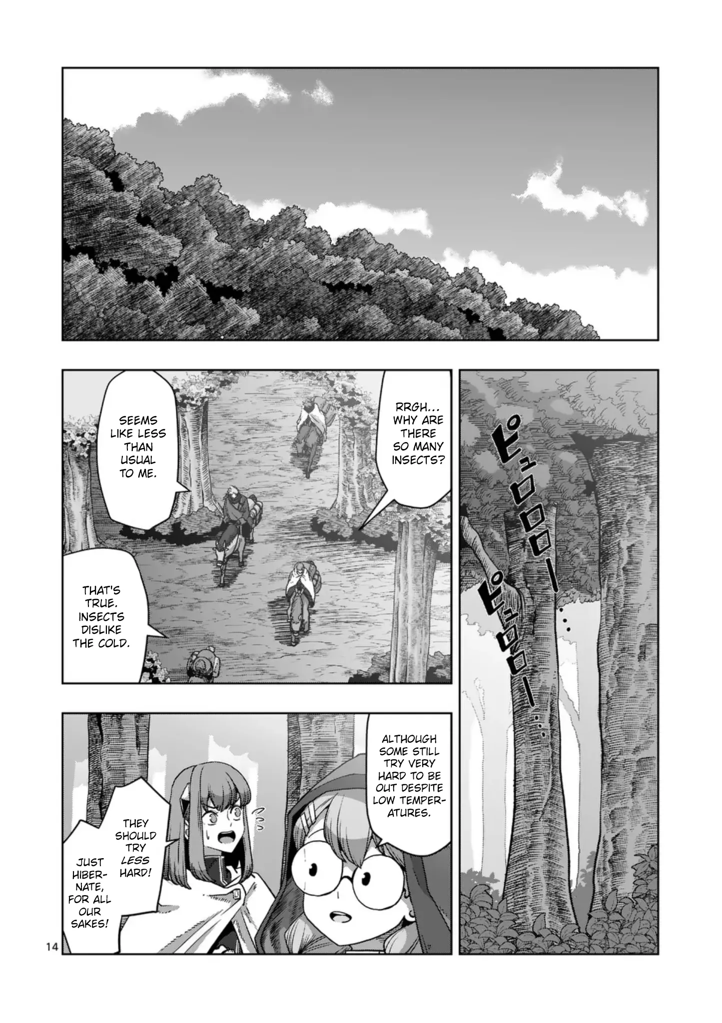 Read Iken Senki Völundio Chapter 65.2 - Great Forest (end) Online