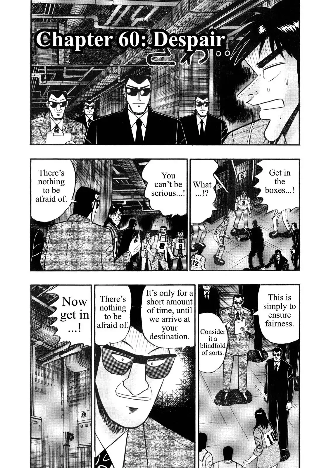 Read Gambling Apocalypse Kaiji – Kaiji Part 1 Chapter 60 - Despair Online