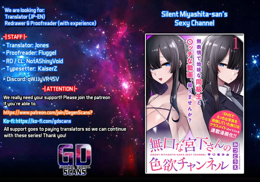 Read Mukuchina Miyashita-san no Shikiyoku Channel Chapter 7 - Shooting Day 7 Online