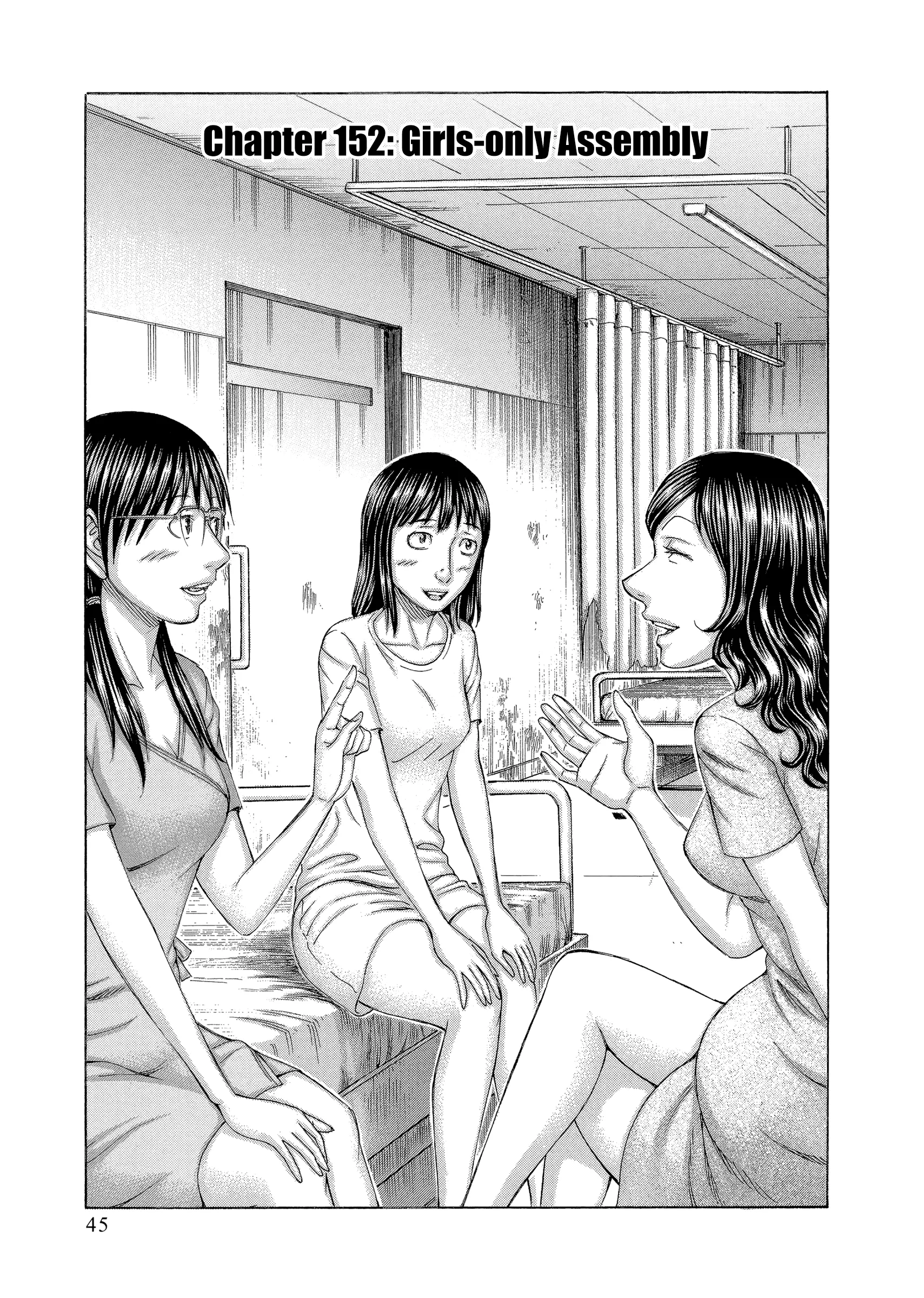 Read Jisatsutou Chapter 152 - Girls-only assembly Online