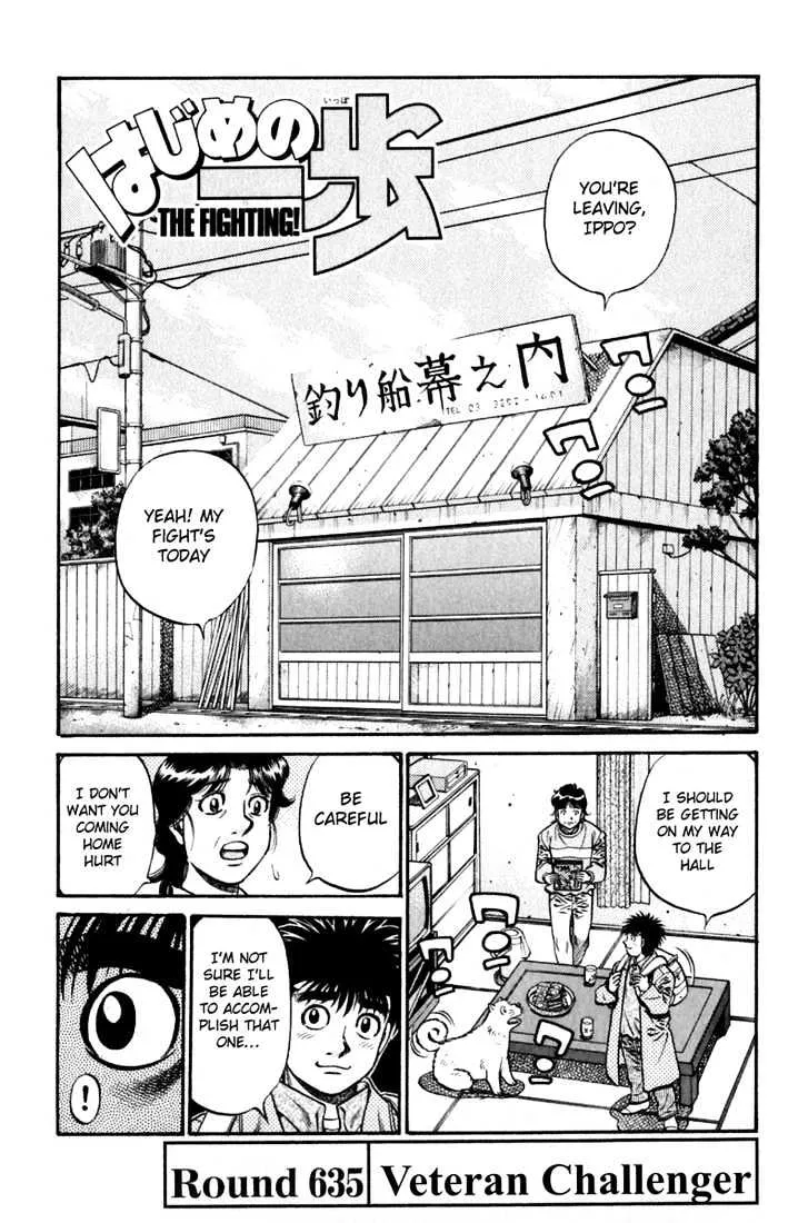 Read Hajime no Ippo Chapter 635 - Veteran challenger Online