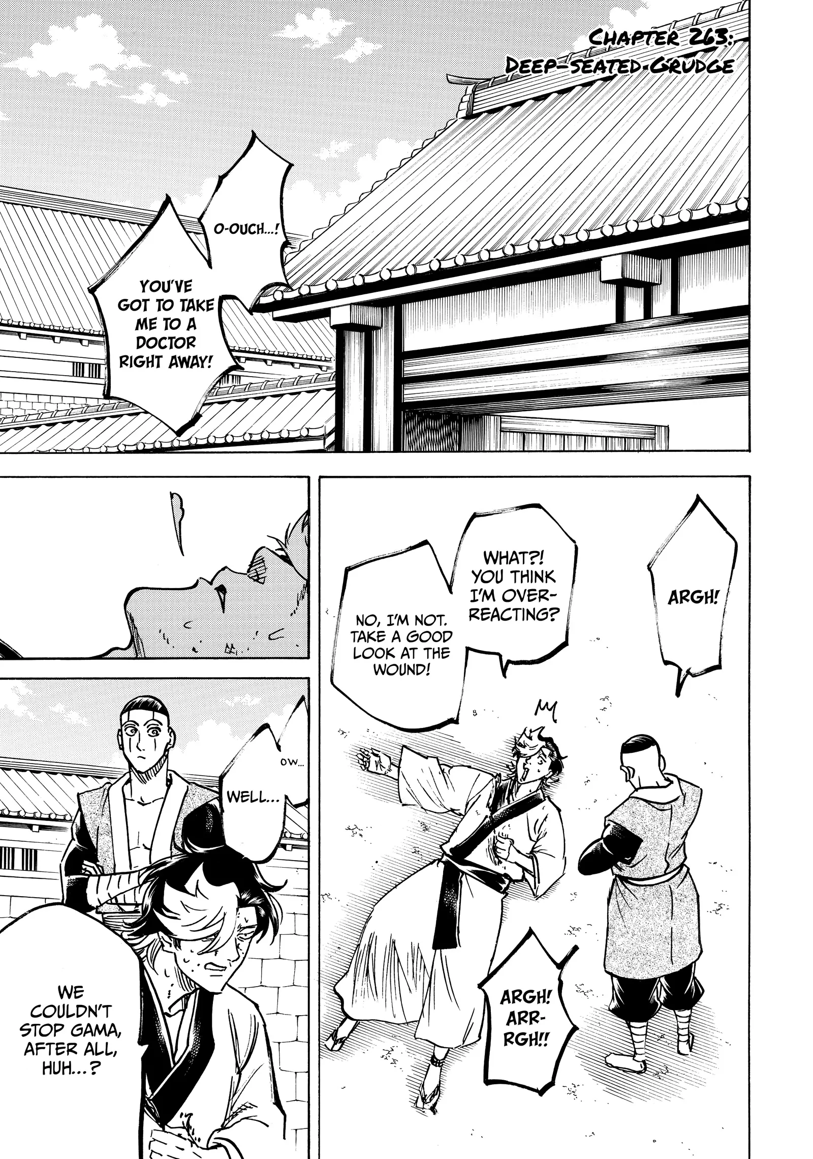 Read Gamaran: Shura Chapter 263 - Deep-Seated Grudge Online