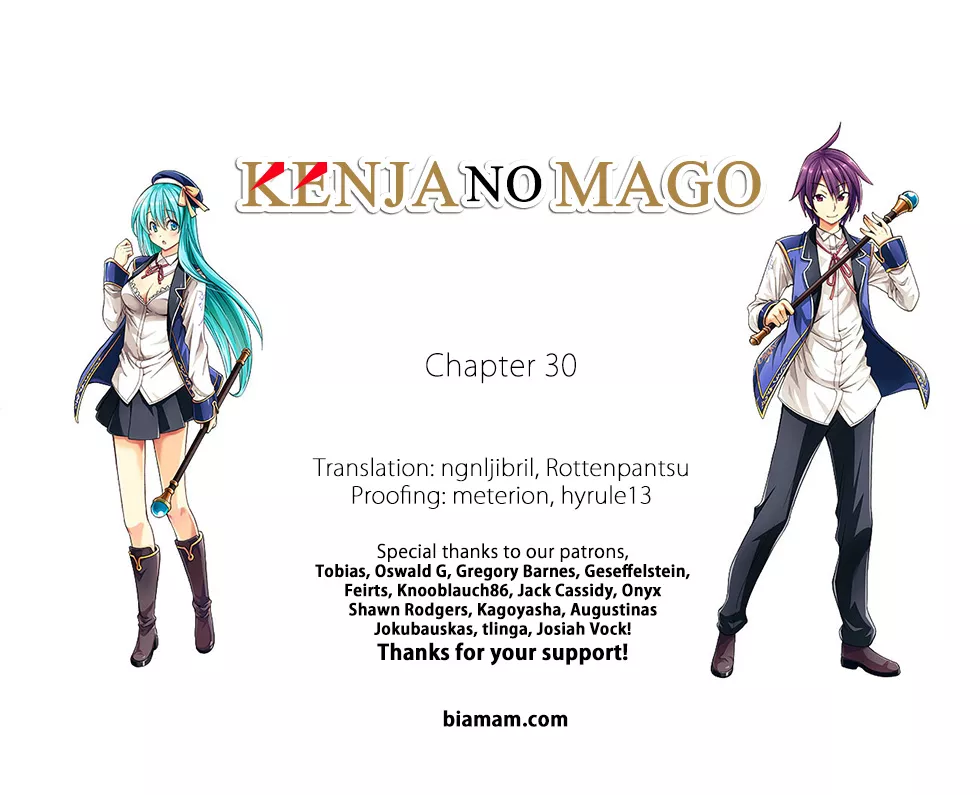 Read Kenja no Mago Chapter 30 Online