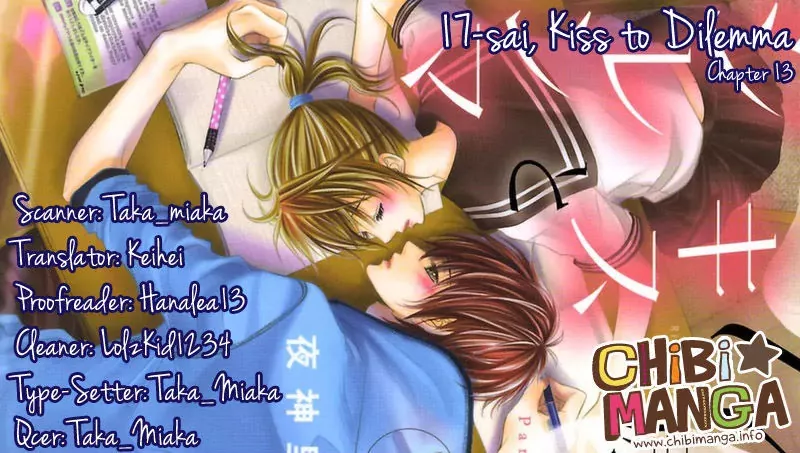 Read 17-sai, Kiss to Dilemma Chapter 13 Online