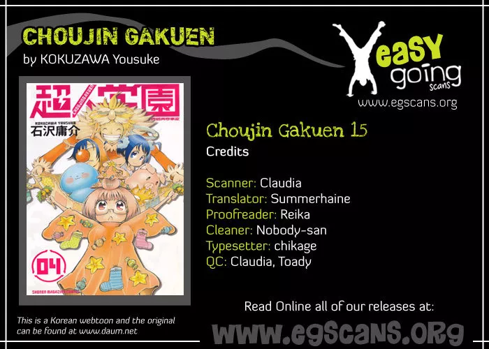 Read Choujin Gakuen Chapter 15 - Irregular Happenings Online