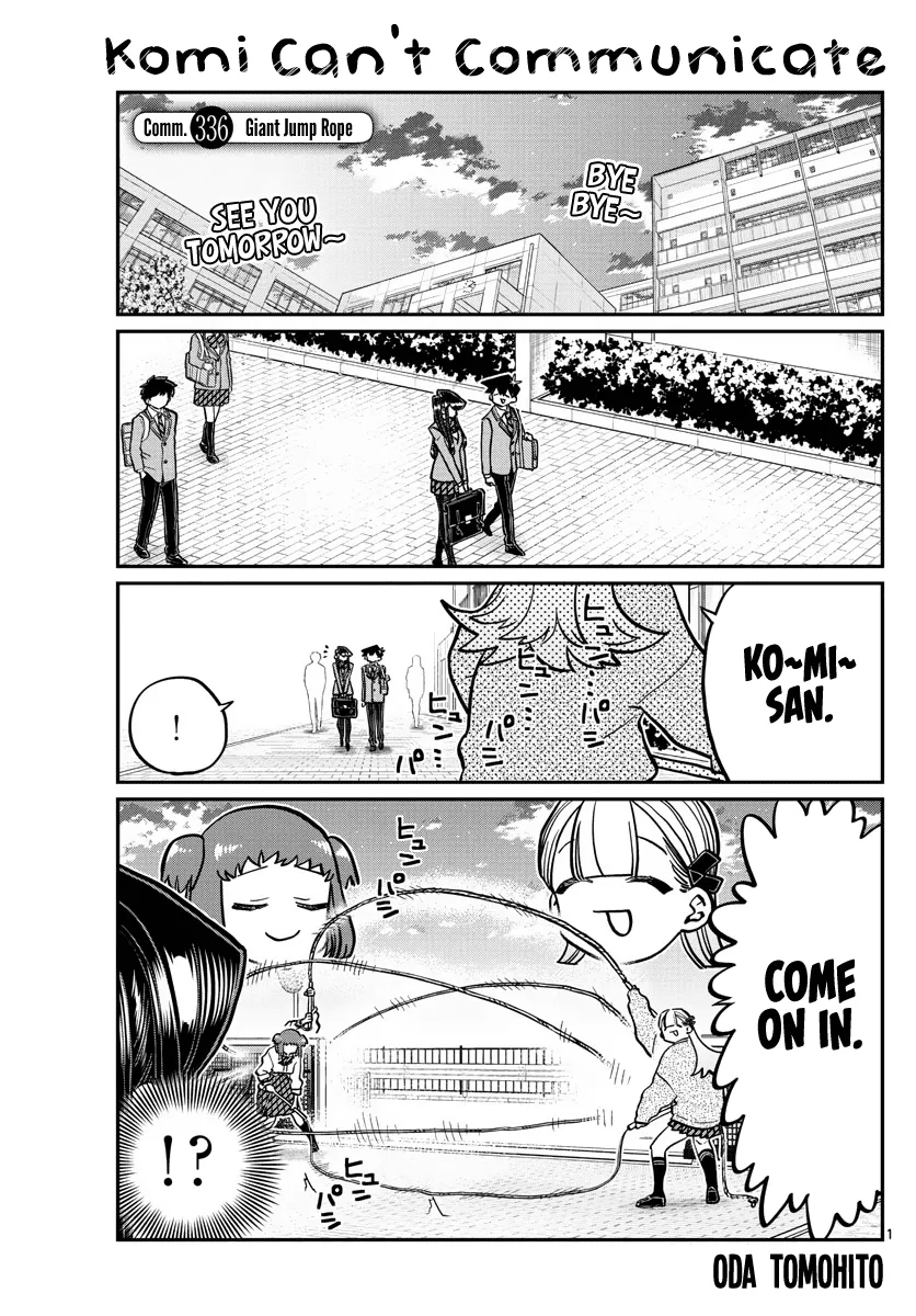 Read Komi-san wa Komyushou Desu Chapter 336 - Giant Jump Rope Online