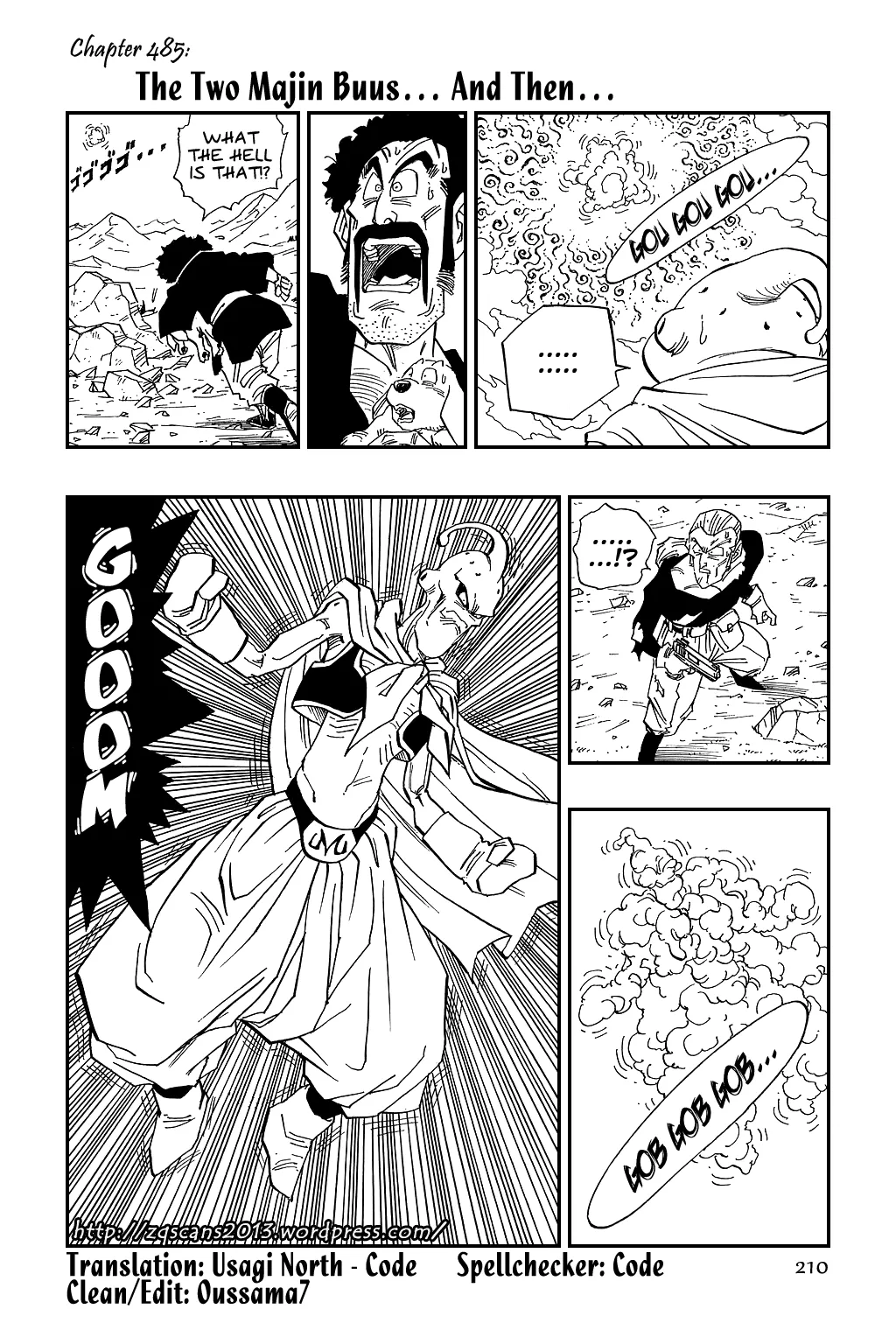 Read Dragon Ball Chapter 485 - The Two Majin Buus... And Then... Online