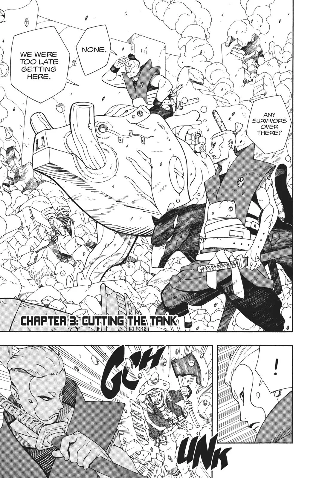 Read Samurai 8: The Tale of Hachimaru Chapter 3 Online